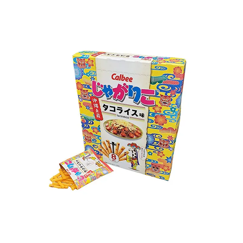 日本 卡乐B 冲绳限定Jagariko 塔可米味 8枚入