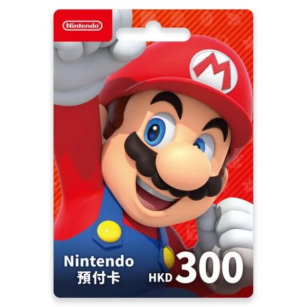任天堂 HKD $300 預付卡 _