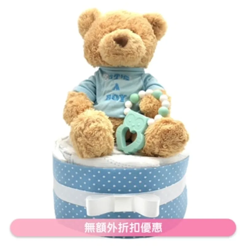 The Gift THE GIFT Q版尿片蛋糕 WSGMQ038 (商家直送 - 4個工作天內送到府上)