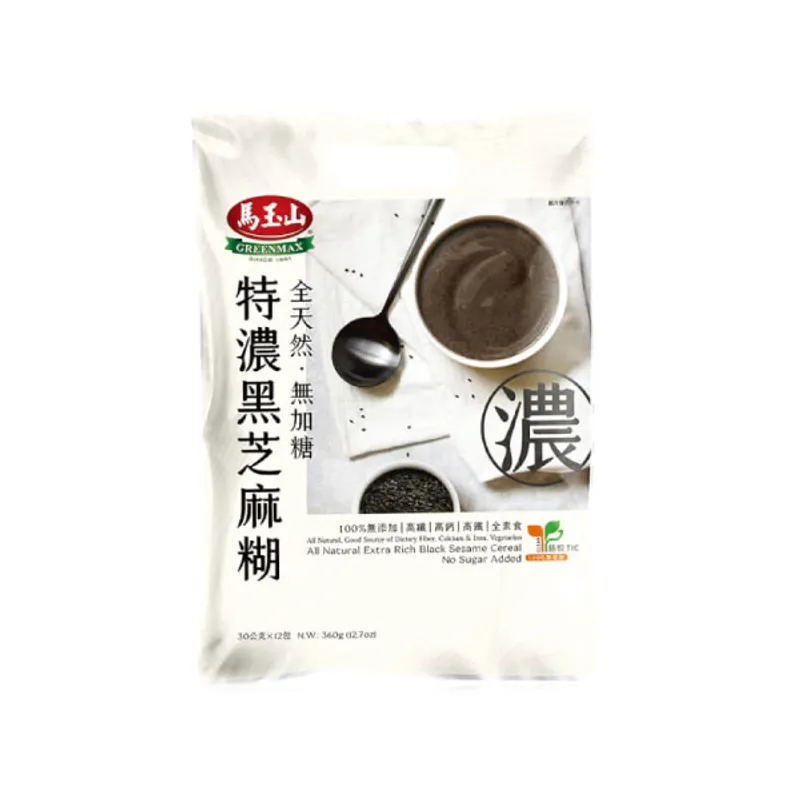 马玉山全天然无加糖特浓黑芝麻糊 30克