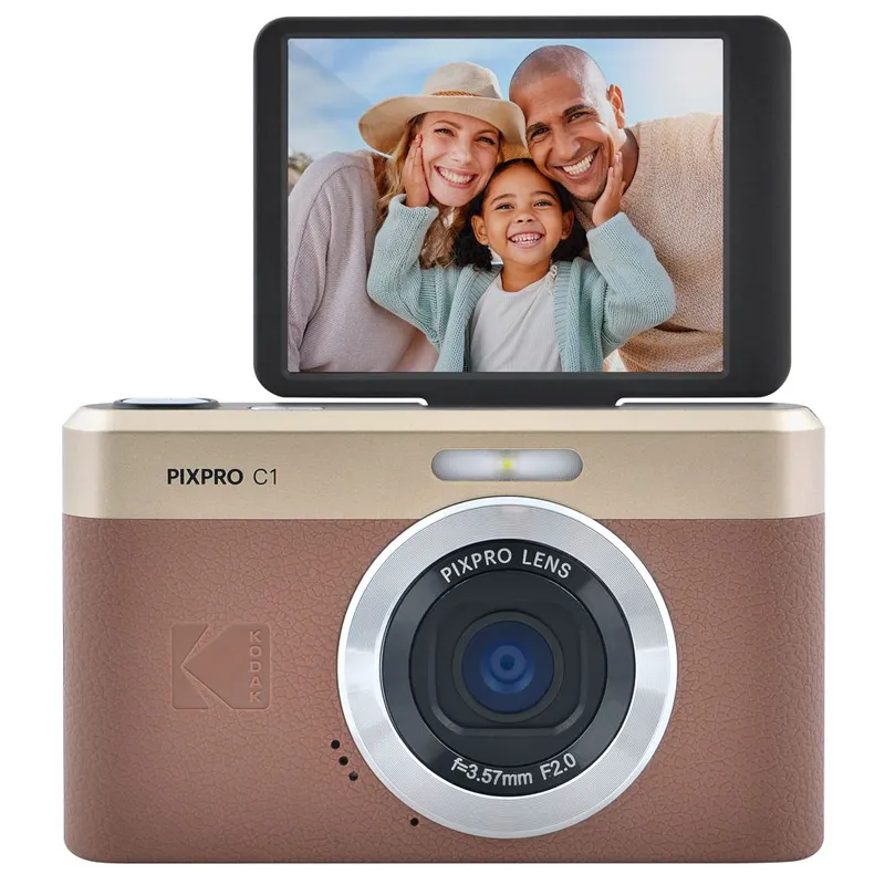 KODAK 1300萬像素數碼相機(棕色) PIXPROC1/BROWN