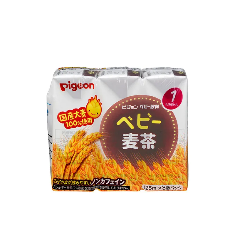 贝亲纸盒装麦茶 13775