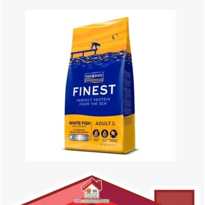 FISH4DOGS Fish4Dogs 深海魚無麩質低敏成犬配方 (大粒)