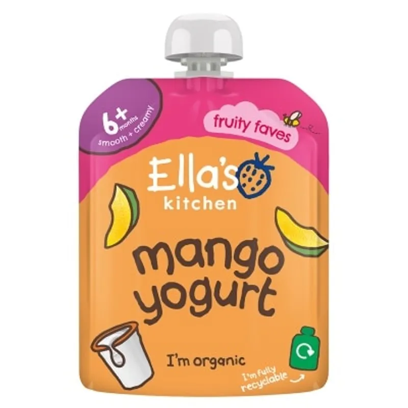 ELLA'S KITCHEN 有機芒果希臘式乳酪90克