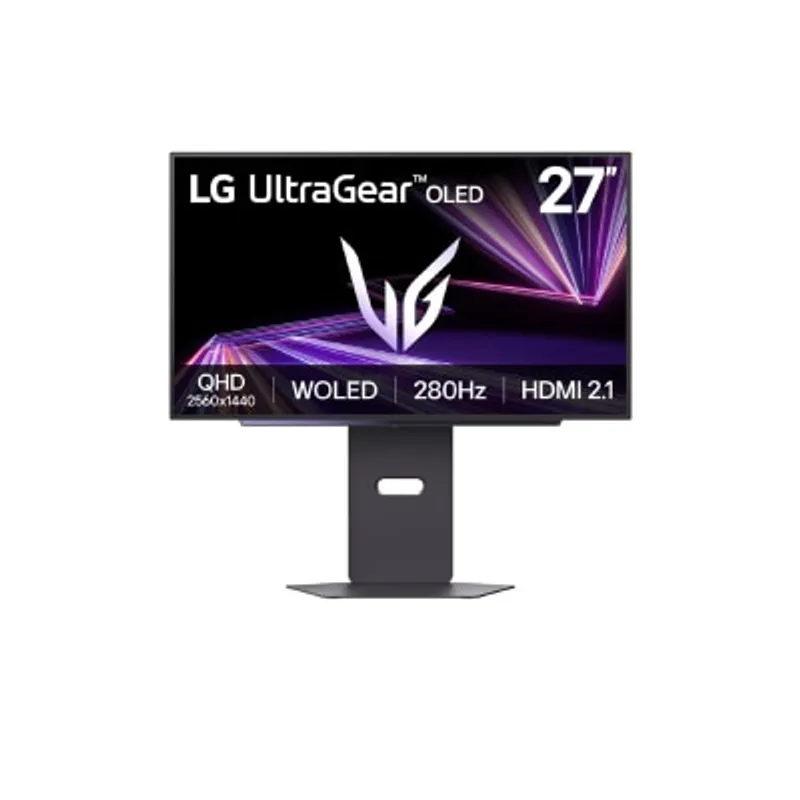 LG 樂金 UltraGear™ 27GX700A-B 27" QHD 4th Gen. OLED 280Hz 電競顯示屏