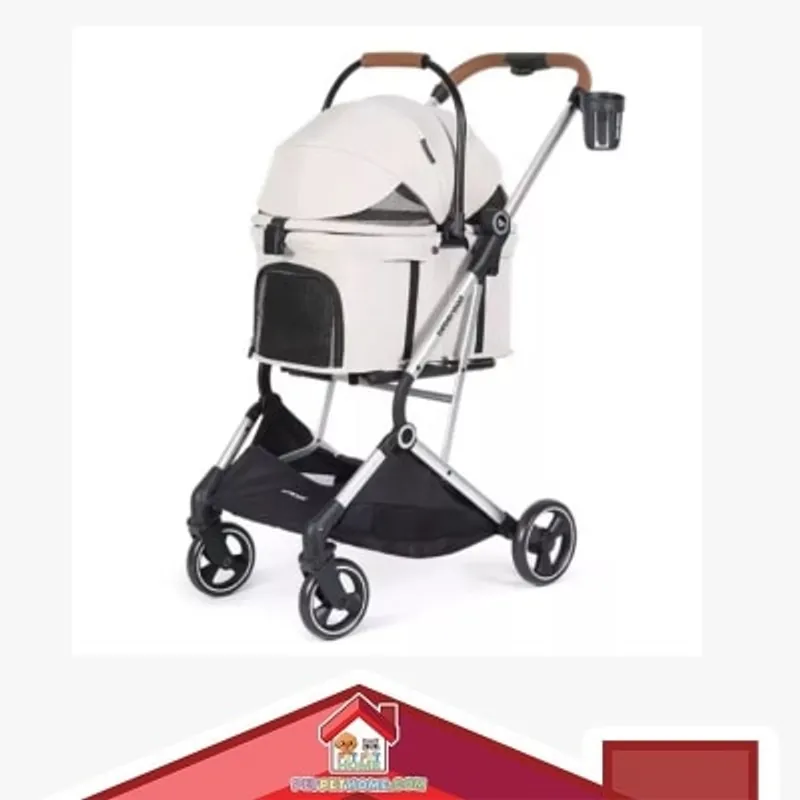Beberoad BebeRoad T3Pro 輕便折疊可拆卸寵物推車 (布款)