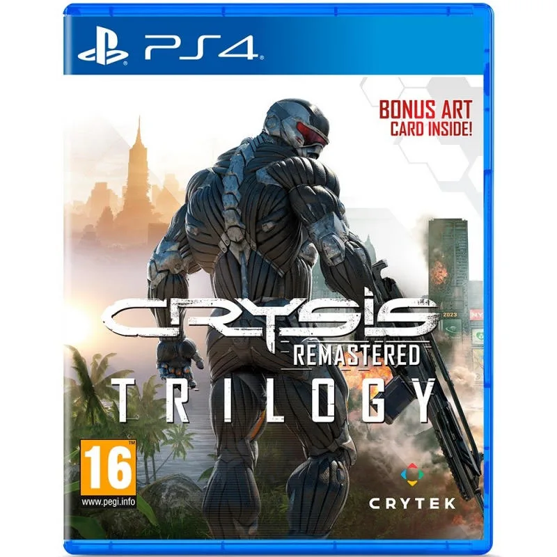 PS4 末日之戰 重製版 三部曲 Crysis Remastered Trilogy 中／英文 歐版