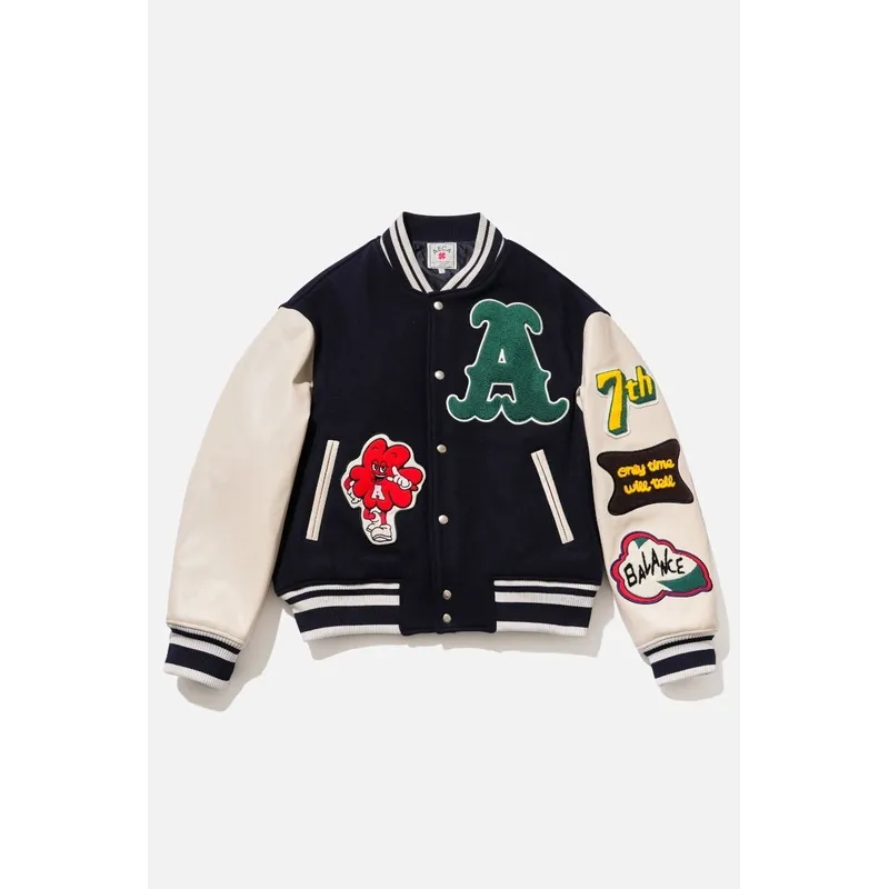 AECA WHITE 棒球外套