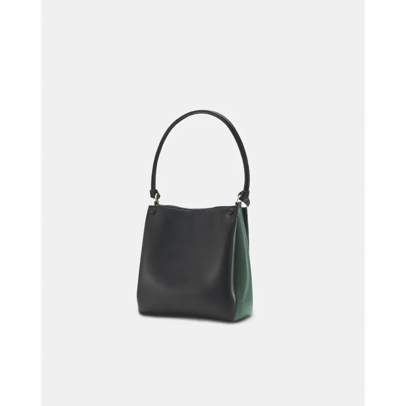 Mini Two-Tone Tote – BLACK x THYME