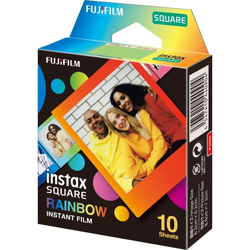 FUJIFILM 即影即有相紙(正方形) INSTAXSQUARE/RAINBOW