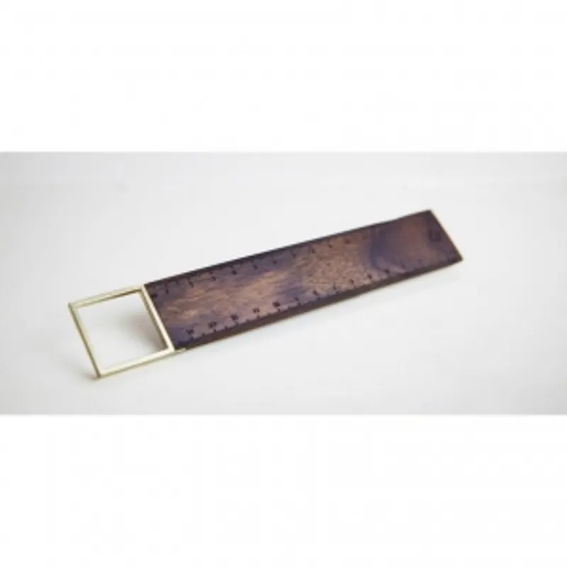 【hylé design Macau 】SIMPLE 90° RULER黑胡桃木 X 白銅 直角尺