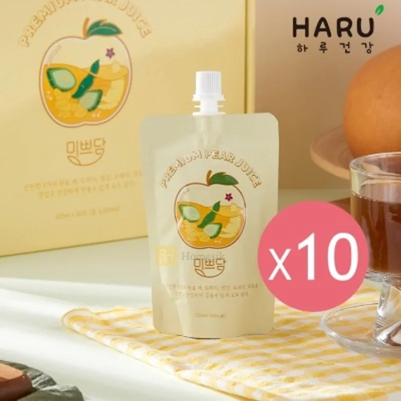 HARU HEALTH 升級版桔梗梨汁100ML X 10包裝 (商家直送-5個工作天內送到府上;滿$500免運)