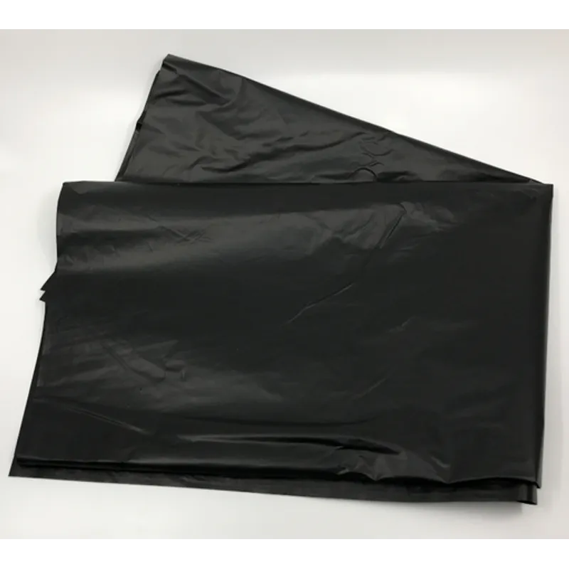 0.06x28x34"黑色PE垃圾袋