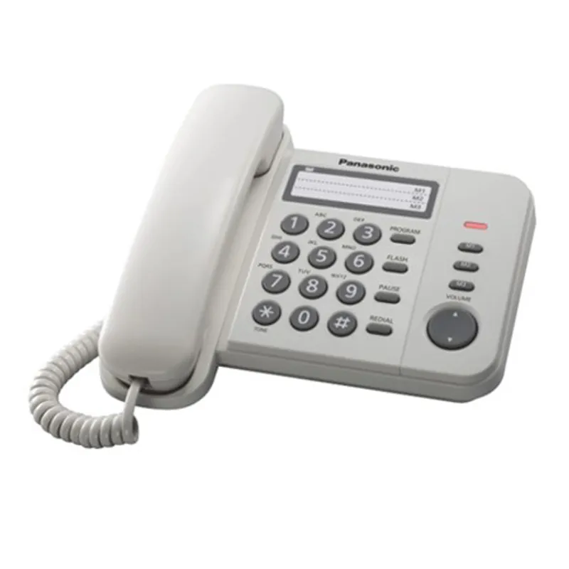 PANASONIC 單線家用電話 KX-TS520MXW白