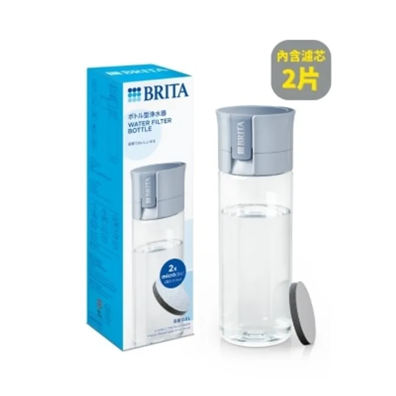 BRITA FILL & GO 隨身濾水瓶 VITAL (藍色) 內含MICRODISC 濾芯片 2片