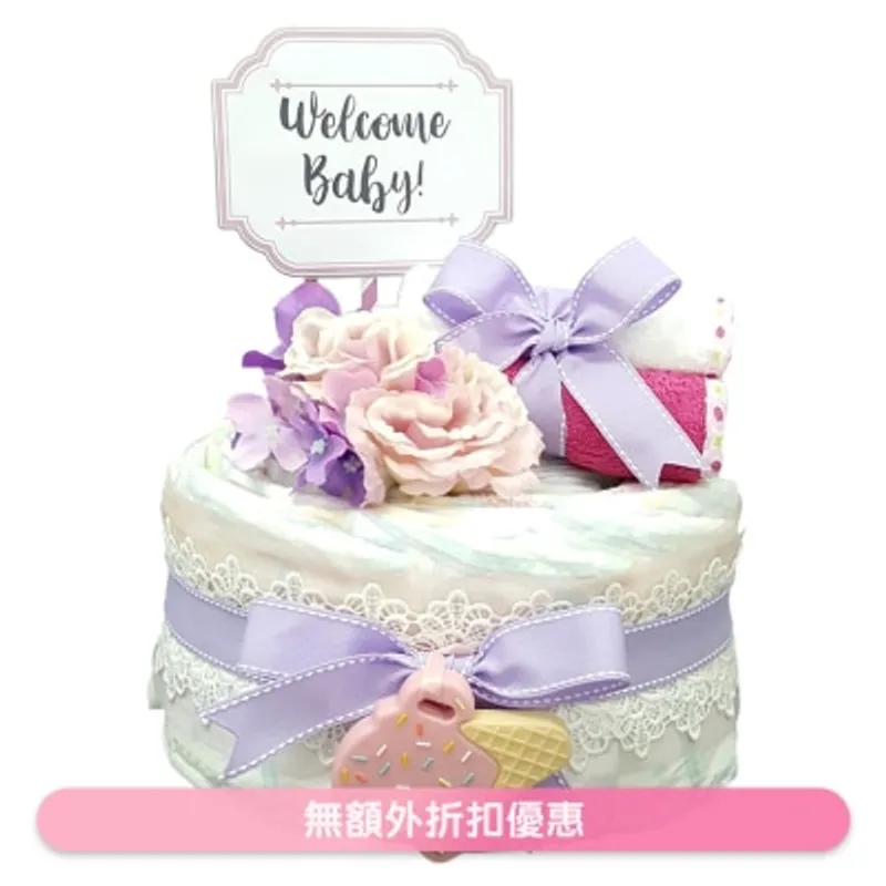 The Gift Q版尿片蛋糕 WSGMQ003 (商家直送 - 4個工作天內送到府上)