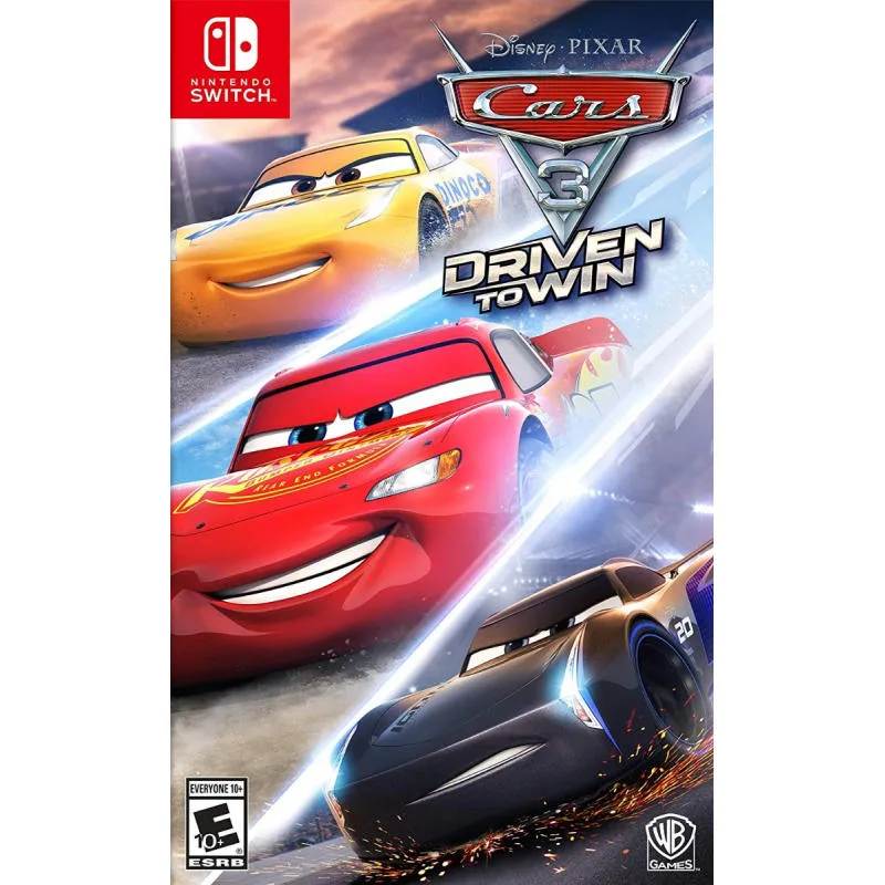 NS 汽車總動員 3：全力取勝 Cars 3： Driven to Win 英文 美版
