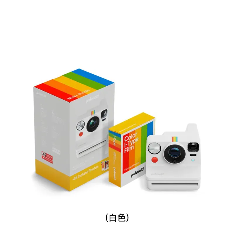 POLAROID Now+Gen3即影即有相机连16张相纸套装(白色) NOW+GEN3/EB/WHITE