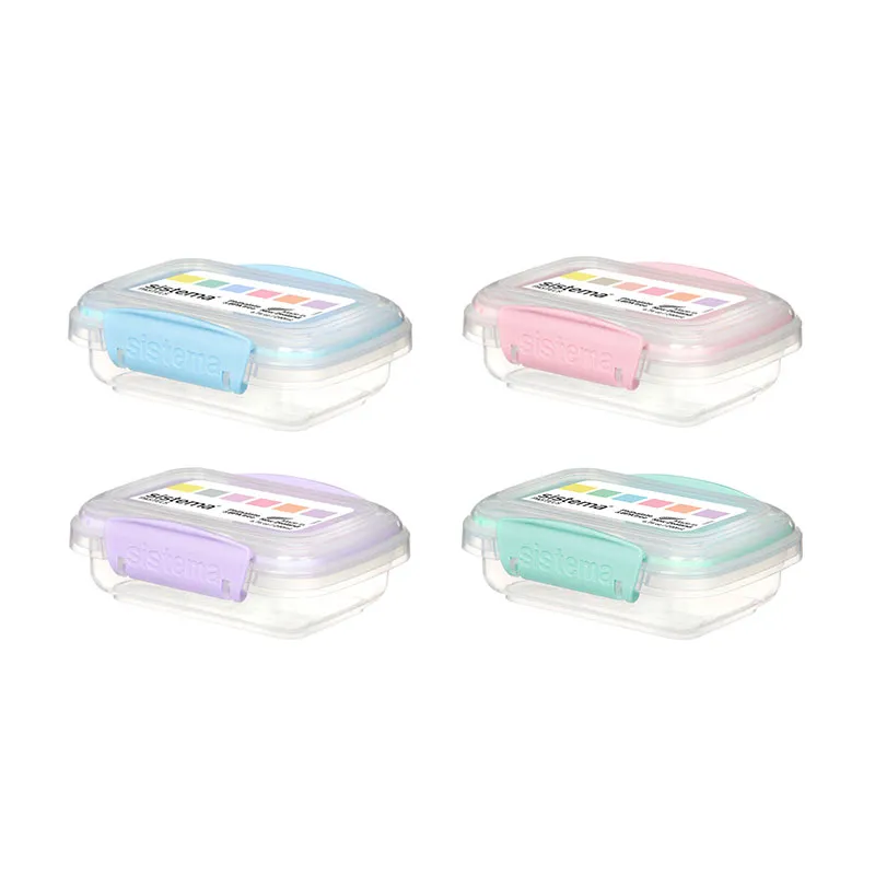 SISTEMA-Klip It Pastels 马卡龙色保鲜盒 200ml