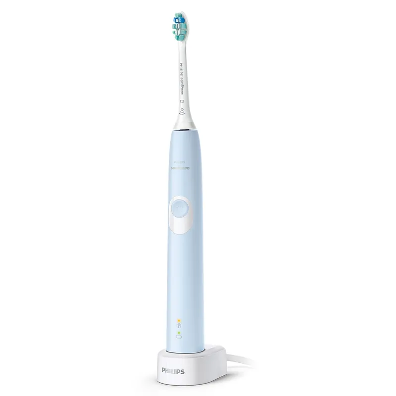 PHILIPS 4300系列SONICARE聲波震動牙刷 HX6803/02 粉藍色
