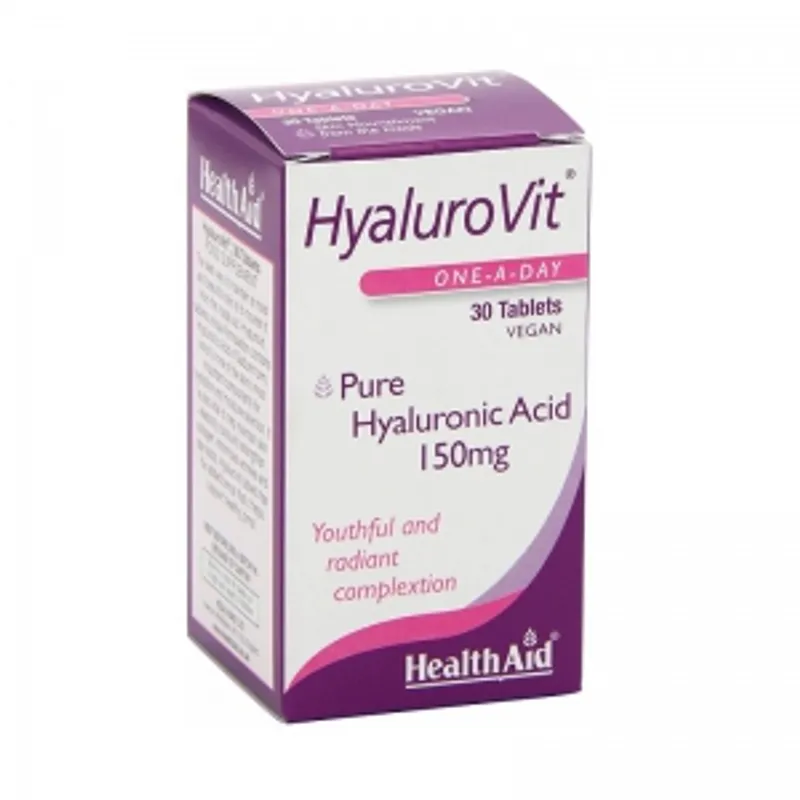 Health Aid 玻尿酸+維他命C 30片/盒