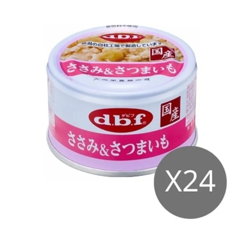 D.B.F [24罐優惠] 雞肉+甜薯 狗罐頭(85g x24) - d.b.f