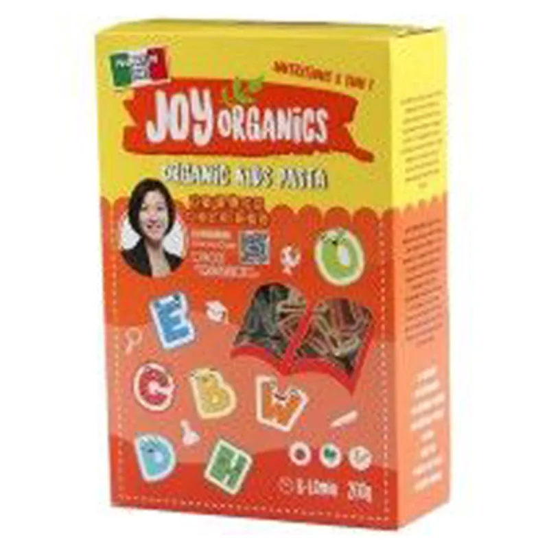 JOY ORGANICS 有機卡通意粉 200G 英文字母 - 蔬菜