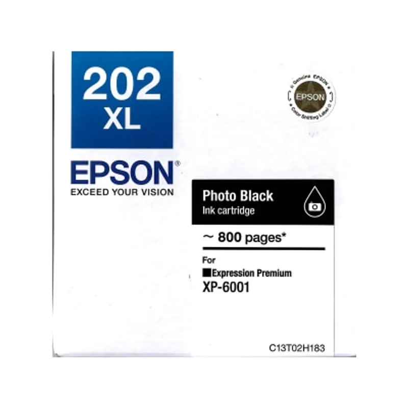 EPSON 愛普生 202XL 黑色 墨盒