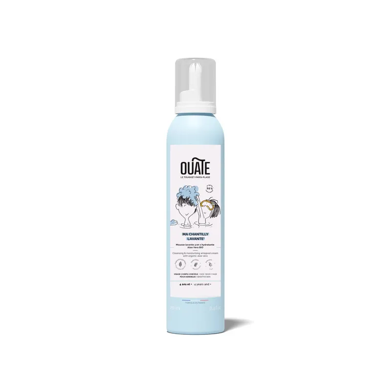 OUATE MA CHANTILLY LAVANTE® / MY CLEANSING WHIPPED CREAM Face, Body & Hair Cleansing Foam 250 ml Ouate-三合一保濕深面乳