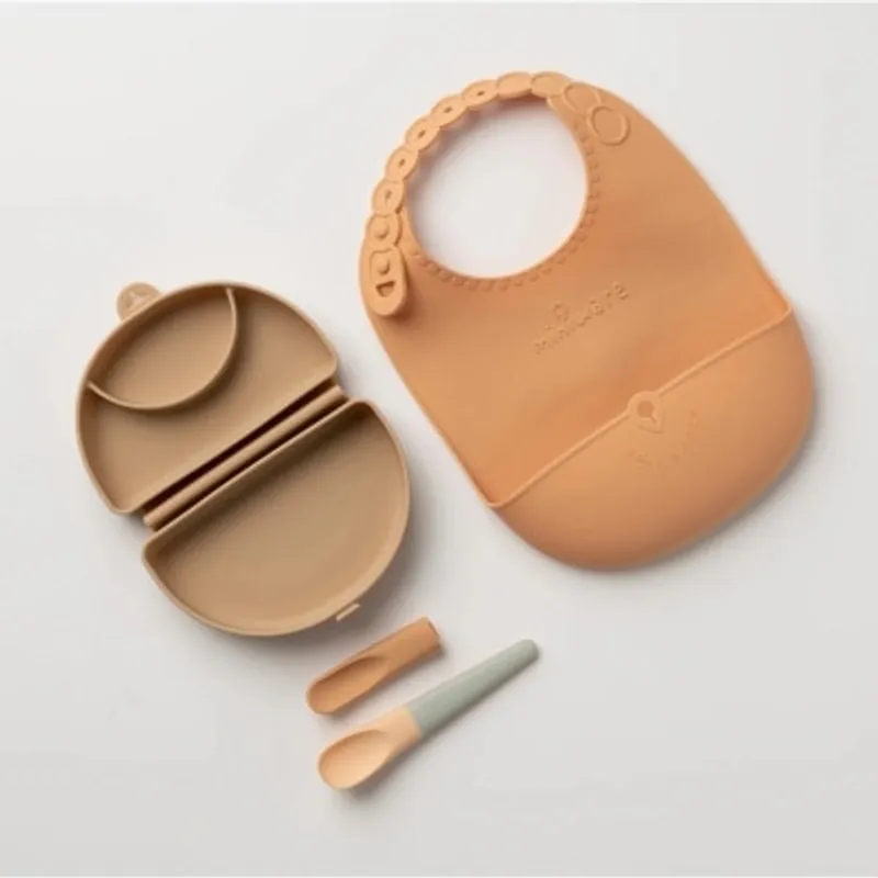 MINIWARE Miniware - 便攜餐具組合 - 棕黃色