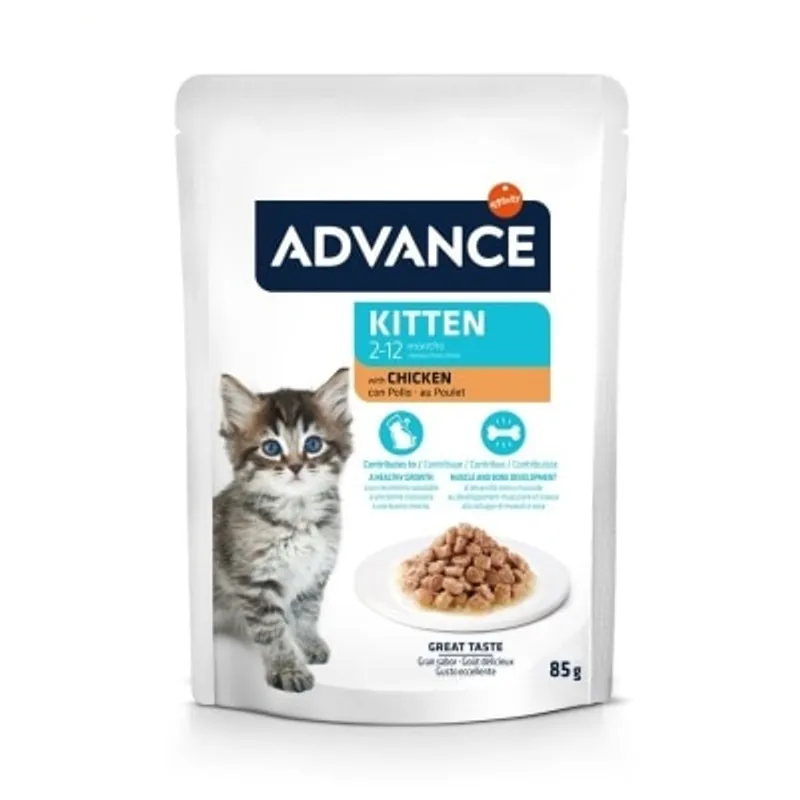 ADVANCEPETFOOD 日常幼貓濕糧 – 雞肉 (85g) 564449