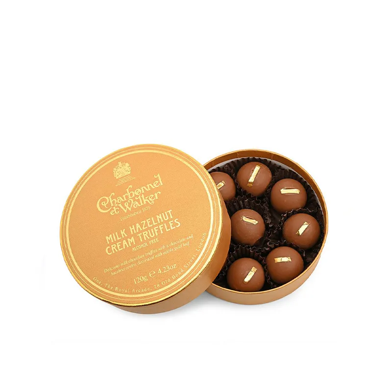 CHARBONNEL ET WALKER 金箔榛子牛奶松露朱古力120G