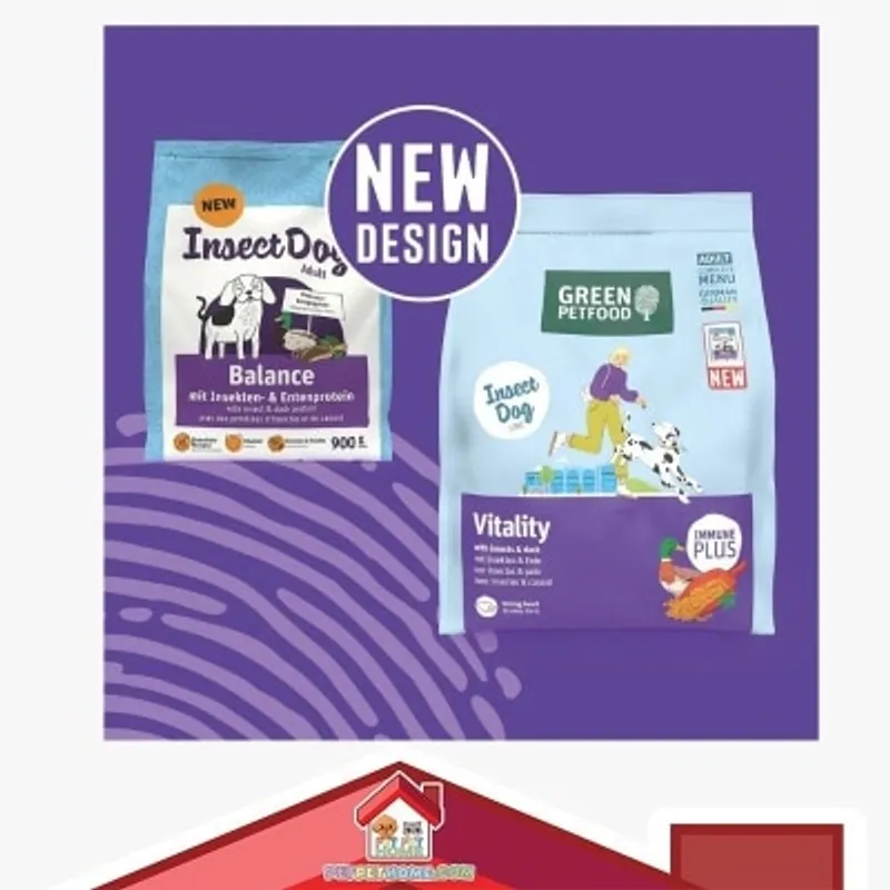 GREEN PETFOOD Green Petfood 韓版~ 蟲蟲蛋白 體重管理/老犬防敏 鴨肉 狗乾糧 7.5kg