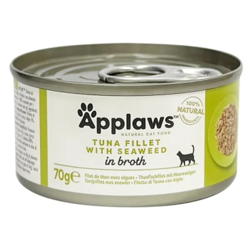 APPLAWS 貓罐頭 - 吞拿魚&紫菜 (70g) Applaws