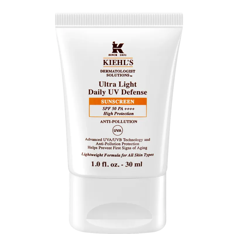 Kiehl's 醫學全效抗污染輕柔防曬乳SPF50 PA++++ 30ml