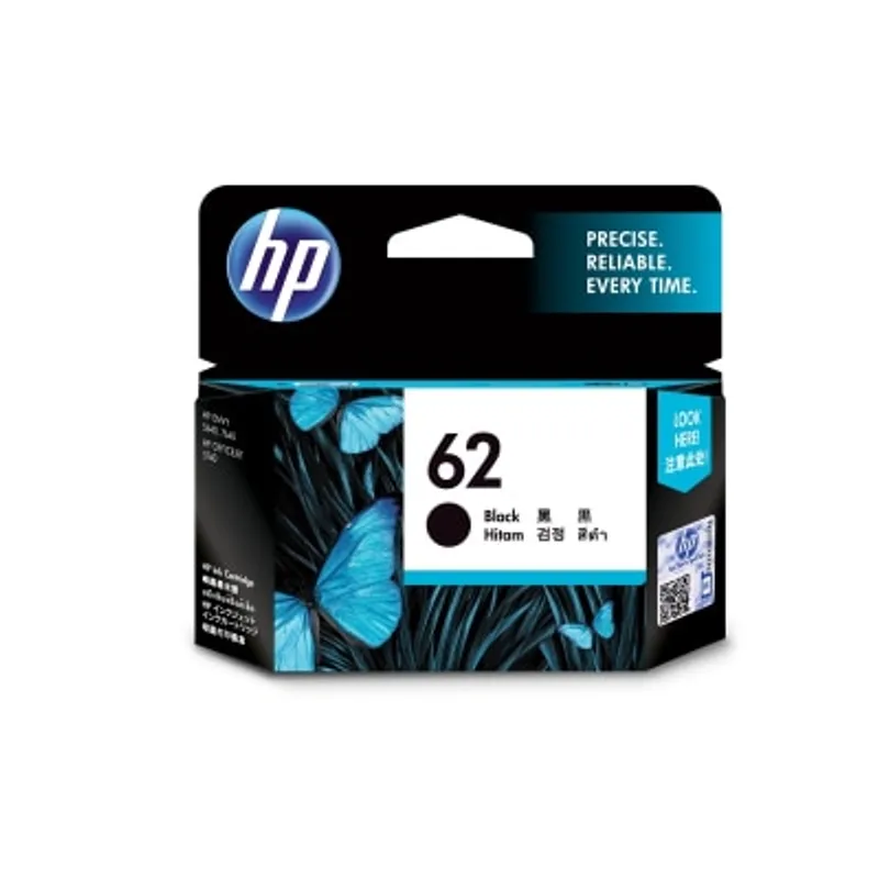 HP 惠普 62 黑色 墨盒