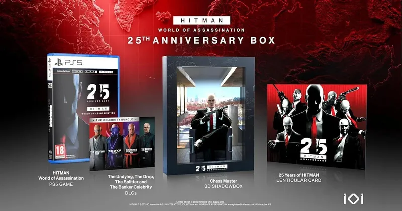 PS5 HITMAN World of Assassination - 25th Anniversary Box 中/英文 歐版