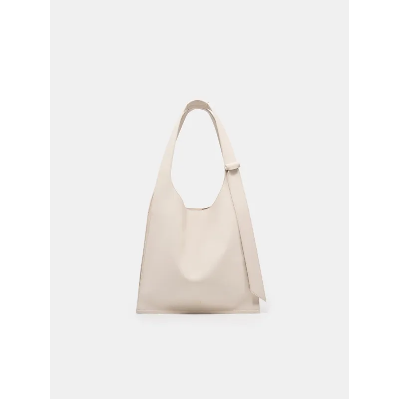 BO Corn Leather Shopper – SOFT GREY