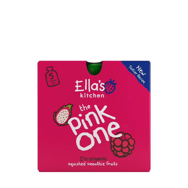 Ella's Kitchen 有机粉红色杂果五包盒装 90GX5