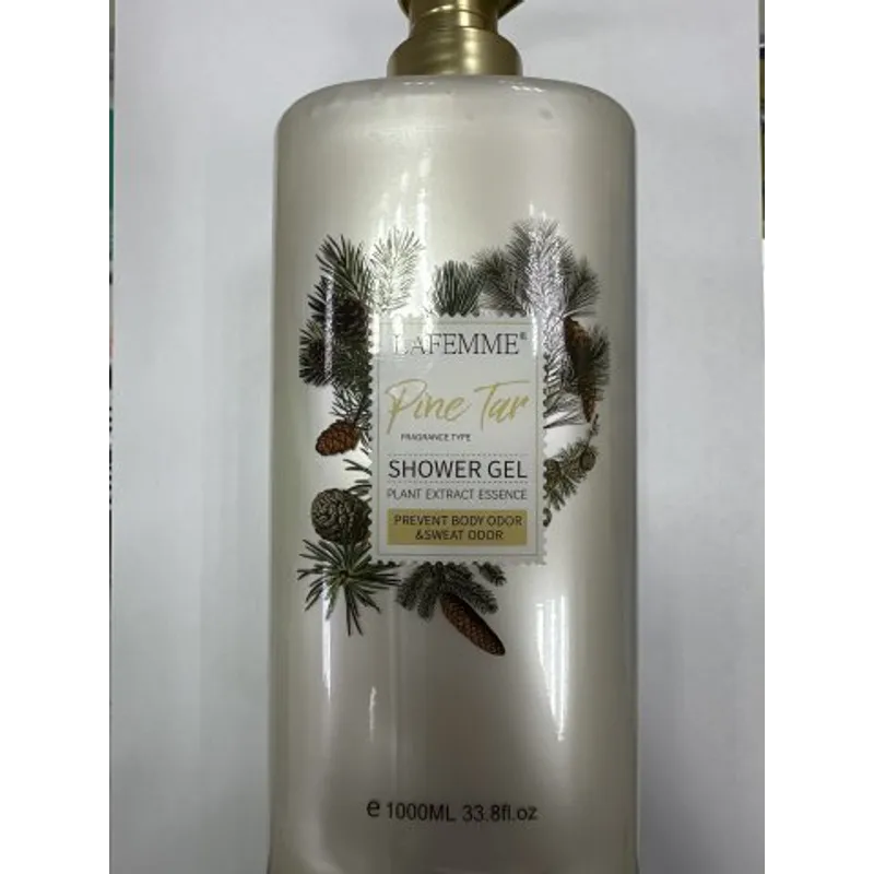 LAFEMME香氛沐浴露1000ML 松焦油味