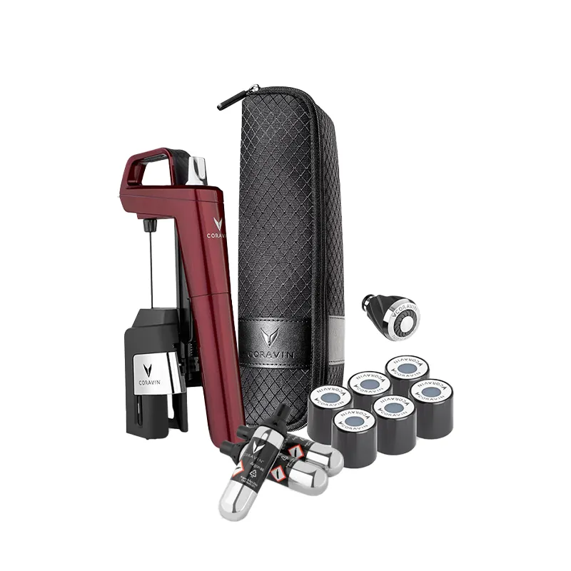 CORAVIN MODEL SIX BURGUNDY卡拉文6号 取酒器酒红色