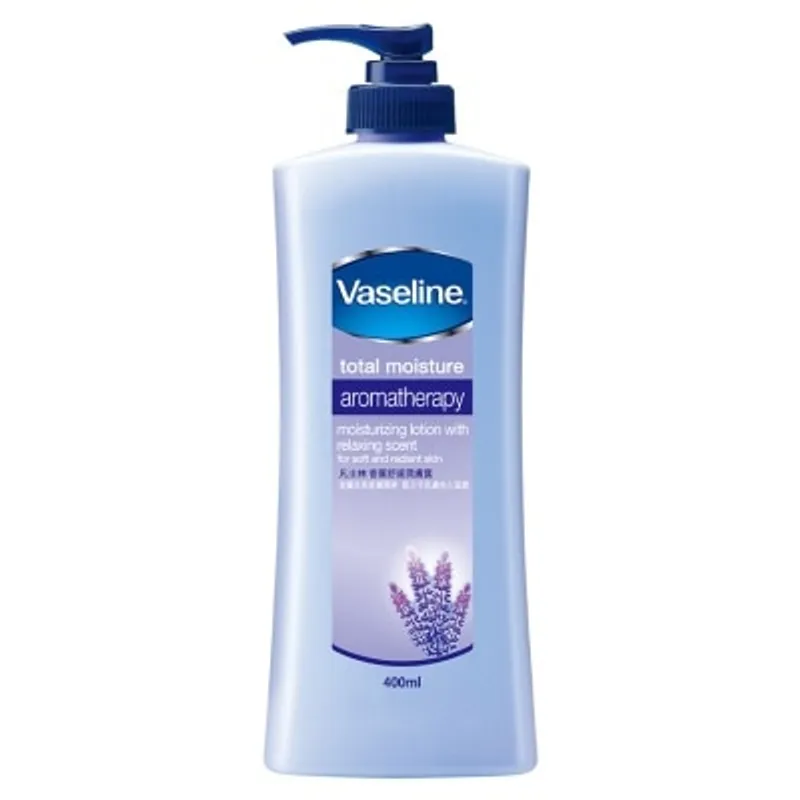 VASELINE凡士林乾性皮膚潤膚露400ML（黃）