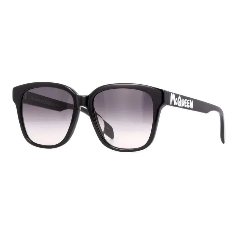 ALEXANDER MCQUEEN AM0331SK 001 方形板料太陽眼鏡