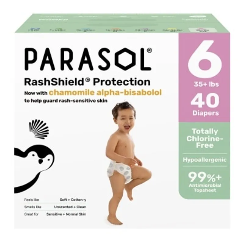 PARASOL 美國 Clear+Dry™ 超透氣水凝尿片 (6號/加加大碼, 20x2片)