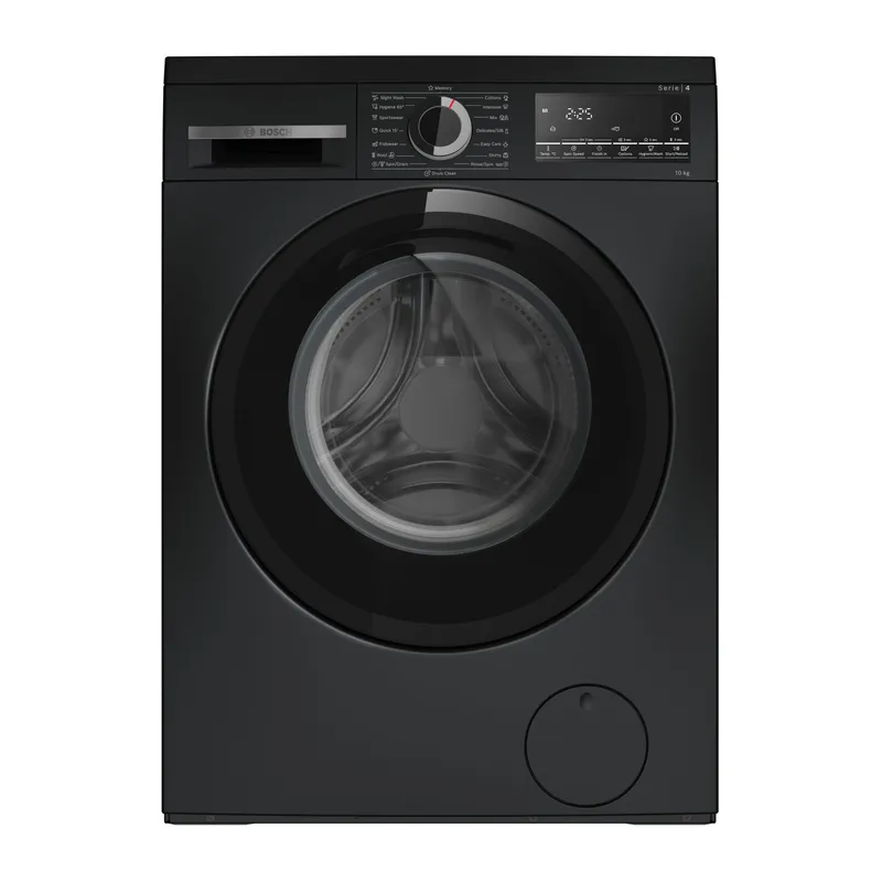 BOSCH 10KG蒸氣前置式洗衣機 WHE2530ZHK 黑色