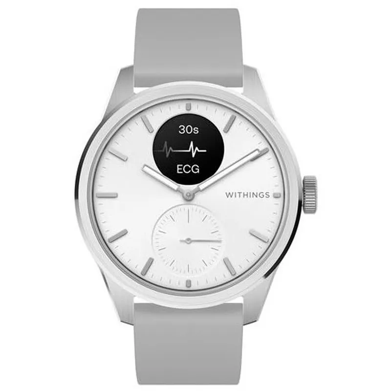 WITHINGS 智能腕錶(白色) SCANWATCH2/42MM/WHITE