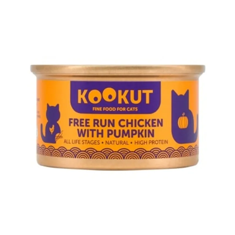 KOOKUT 放養雞南瓜 (70g) 貓罐頭 010436