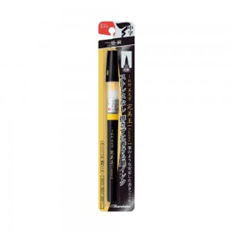 KURETAKE 吳竹 完美王科學毛筆 黑色中字10號 (XO50-10B)