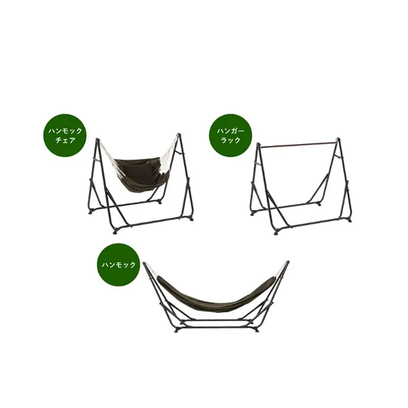 LOGOS 34S73178008 3WAY HAMMOCK W/STAND多用途吊床