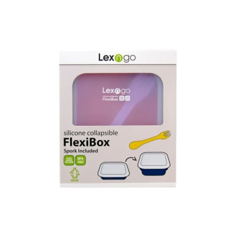 Lexngo 矽膠蓋可摺疊食物盒 (中)